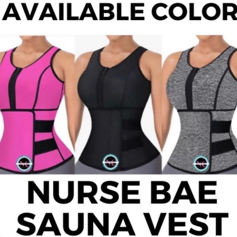 Nurse Bae Sauna Vest Unisex Comfortable